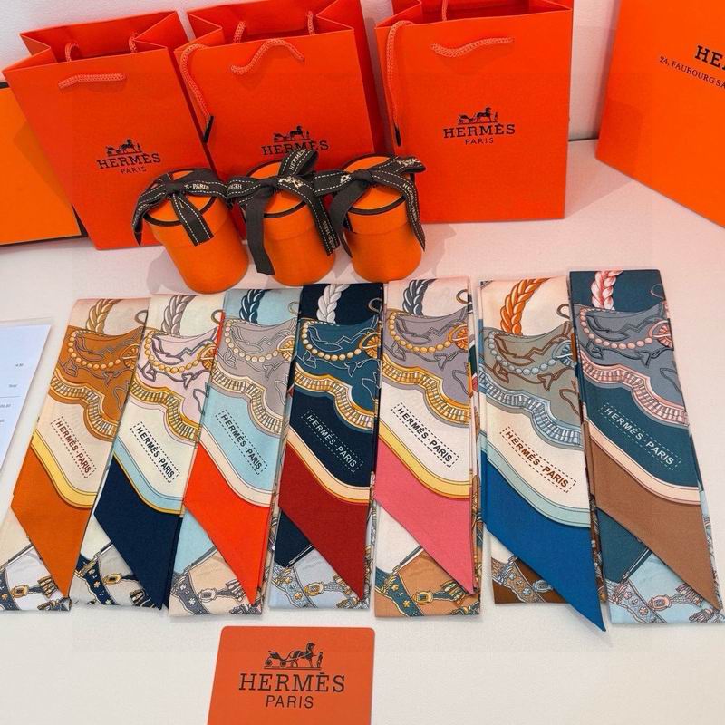 Hermes Silk ribbon 5X86.5cm E062203